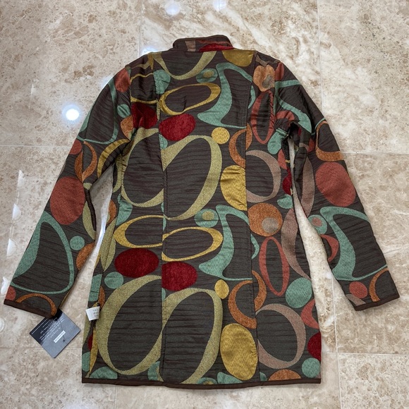 🎁NWT. Trimdin Milano Collection Reversible Long Jacket. Size XS - Picture 5 of 8